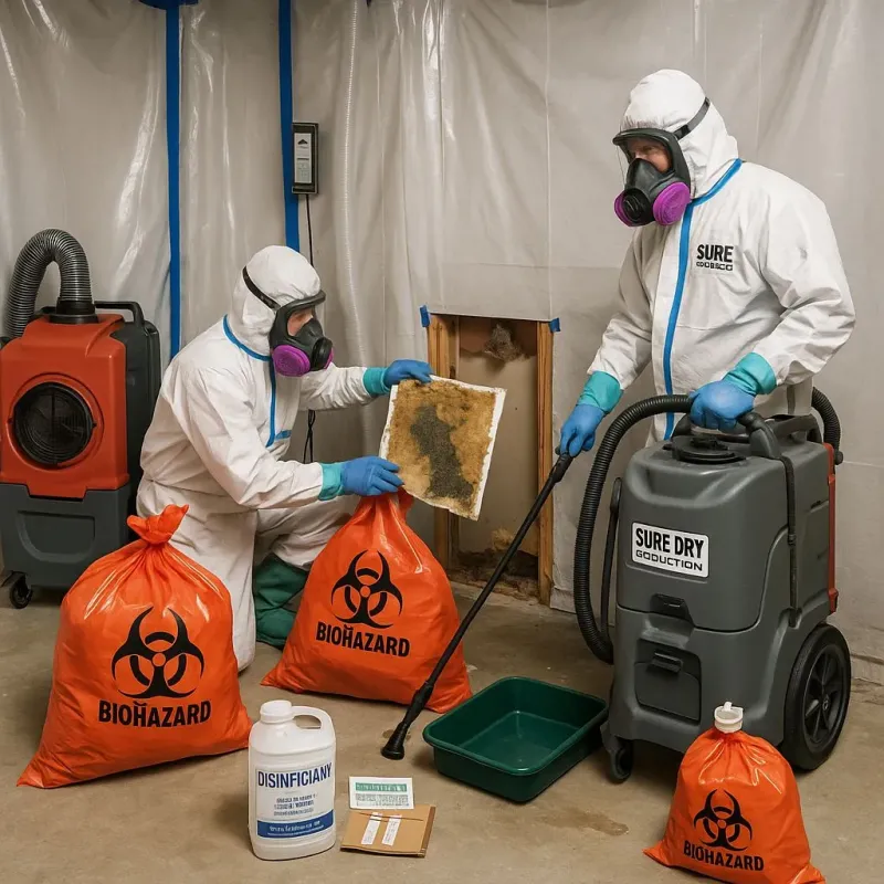 Contaminated Water Handling Protocols process in Portsmouth Heights, VA